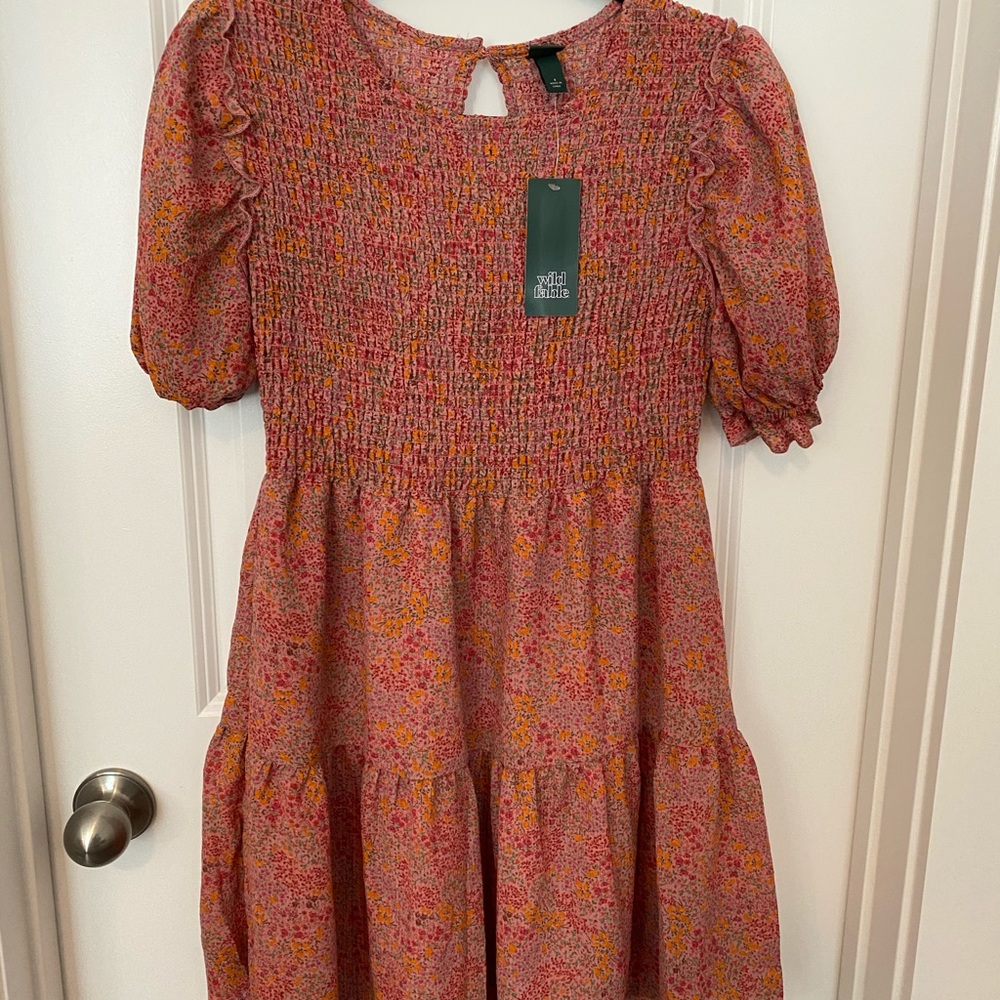 TAGS ON wild fable tiered dress